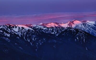 Day 1 In The Olympic National Park – A Beautiful Sunset