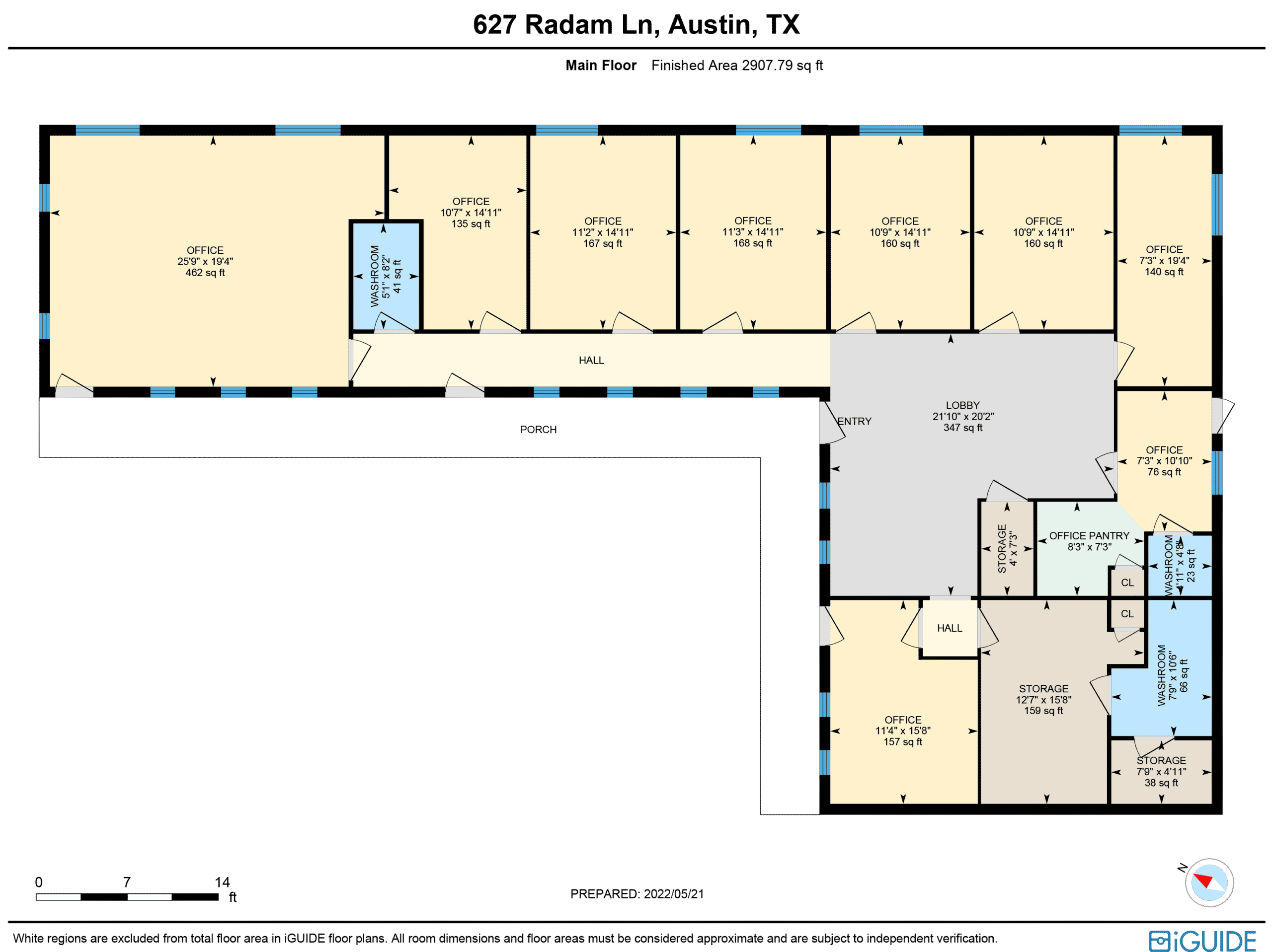 Commercial as built floor plans