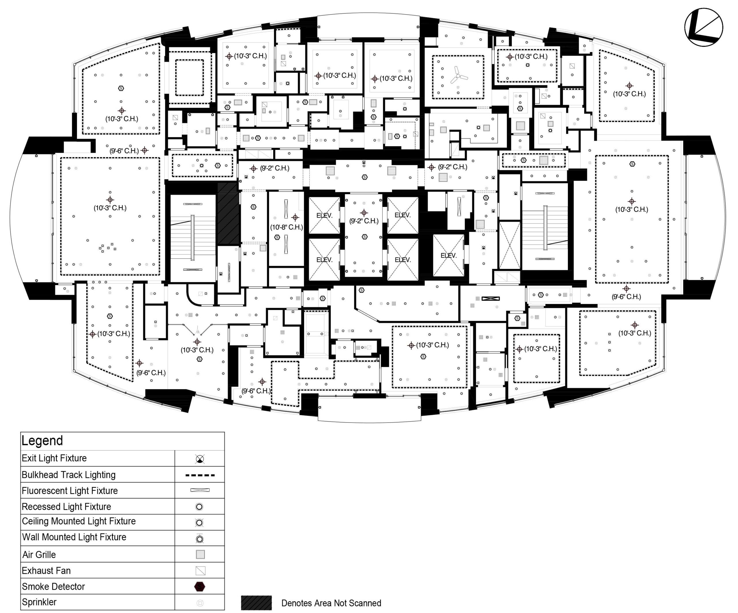 Reflective Ceiling Plan